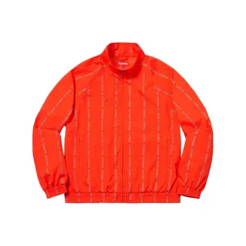 Supreme Reflective Text Track Jacket