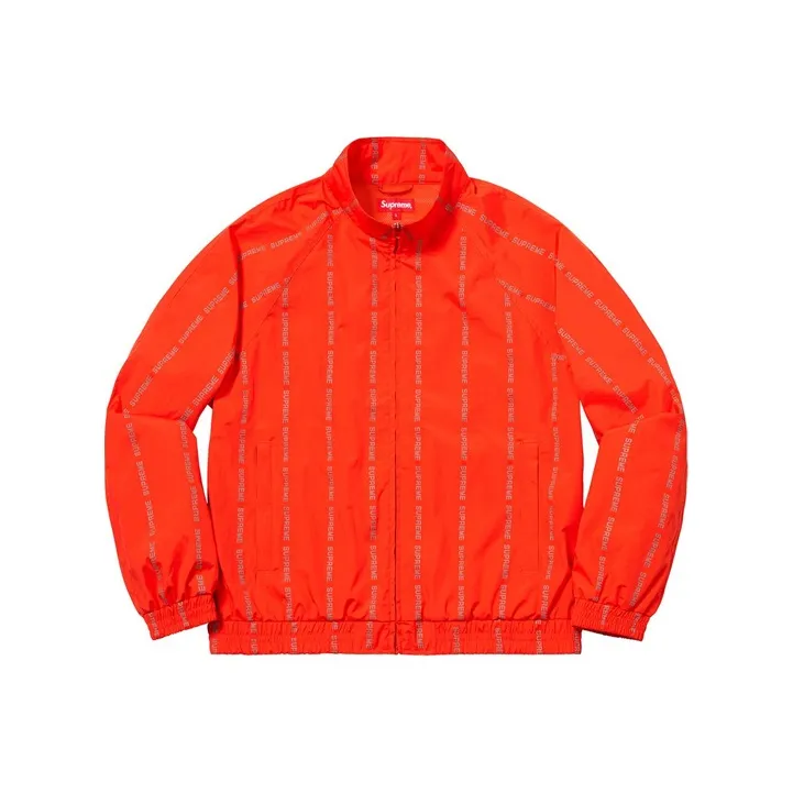 Supreme Reflective Text Track Jacket-0