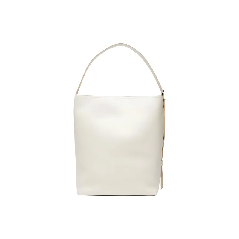 MaxMara Leather One Shoulder Handbag Women's White-2