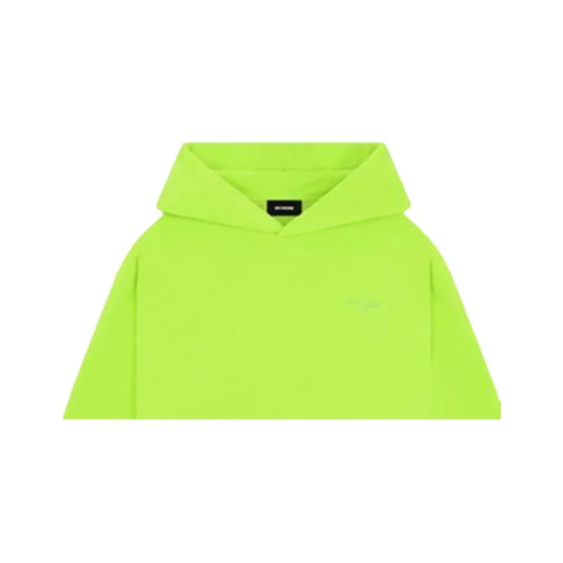 WE11DONE Logo embroidered Cotton Hoodie-3