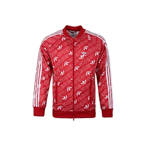 Adidas Originals MONOGRAM TT Jacket Men's Red