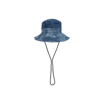 GANNI Drawstring Denim Bucket Hat