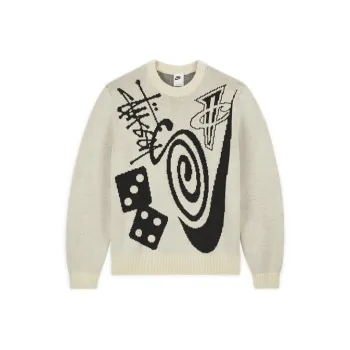 Stussy X Nike Icon Knit Sweater 'Natural'