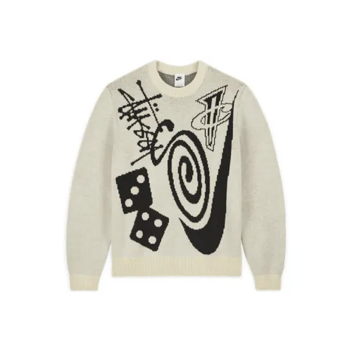 Stussy X Nike Icon Knit Sweater 'Natural'