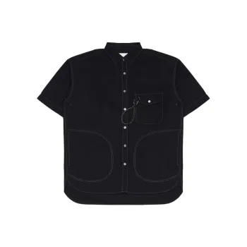 And Wander Shirts Men Black
