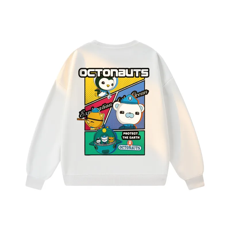 Small Columns Under The Sea Sweatshirt Unisex-0
