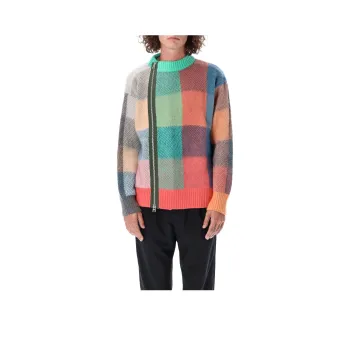 Sacai Check knit Jumper