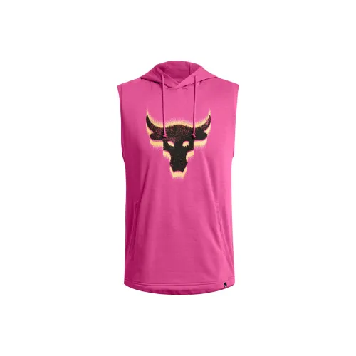 Under Armour Project Rock Fleece Payoff Sweatshirt Men's Pink