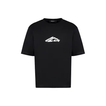 DSQUARED 2 Icon Logo Printed Crewneck T Shirt