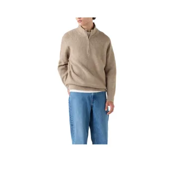 UNIQLO Sweater Men's Dark Beige