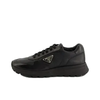 PRADA Low Top Casual Shoes Men's Black