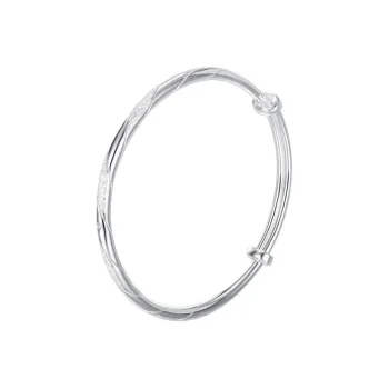 CHAOHONGJI 999 Fine Silver Bangles Women's