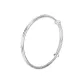 999 Fine Silver Love Intertwined Push-Pull Bangle