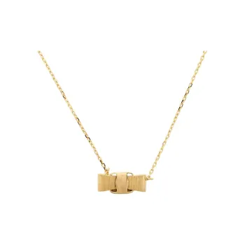 FERRAGAMO Necklaces Women's Gold