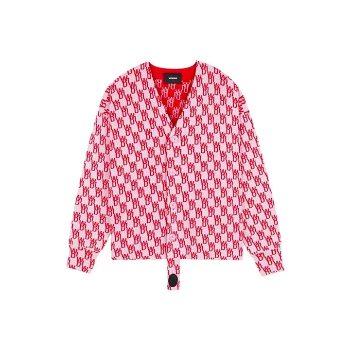 WE11DONE Cashmere Sweaters Unisex Pink-0