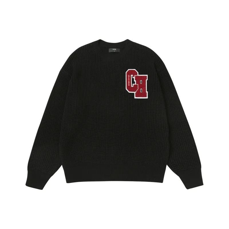 CHINISM Classic Badge Sweaters Unisex-6