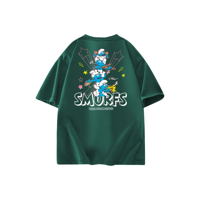 The Smurfs T Shirts Unisex-14
