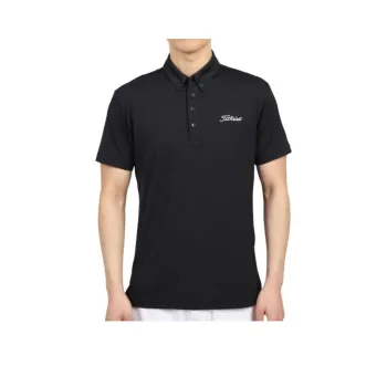 TITLEIST Polo Shirt Men's Black