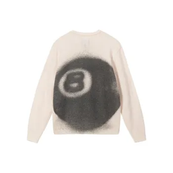 Stussy 8 Ball Spray Sweater