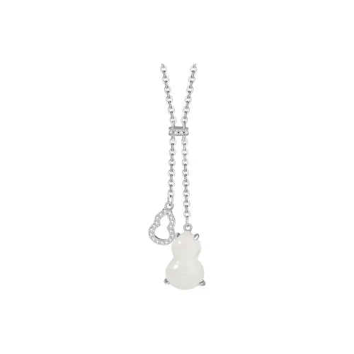 Emerald Chalcedony Necklaces Women's