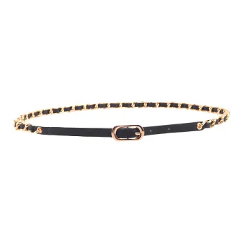 VINEY Cow Split Leather Belts Women's 0.9