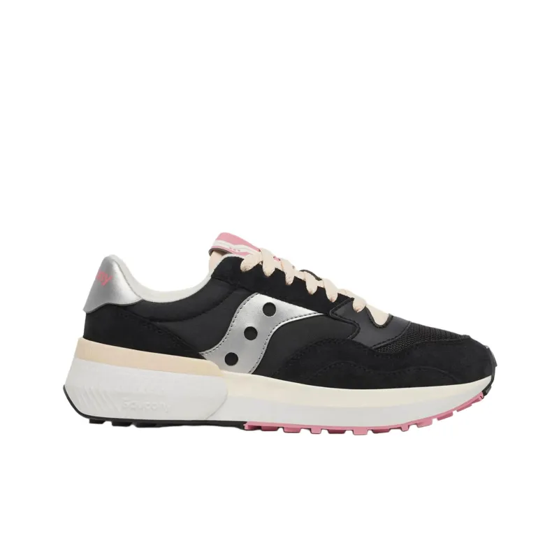 Saucony Jazz NXT Anti Slip Wear Resistant Low Top Casual Shoes Women's Black-1