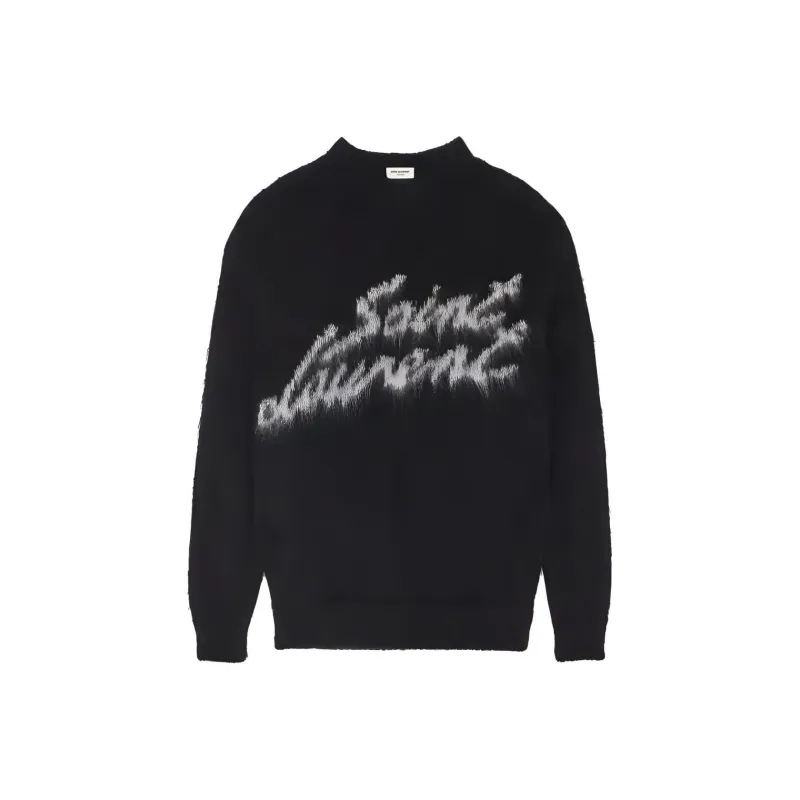 Mohair Ysl Mens Sweater SAINT LAURENT 90S Sweater In Mohair