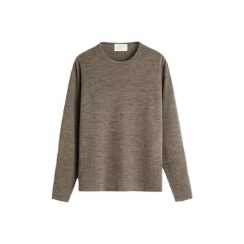 ZARA Sweater Men's Zebra Print Brown Yellow