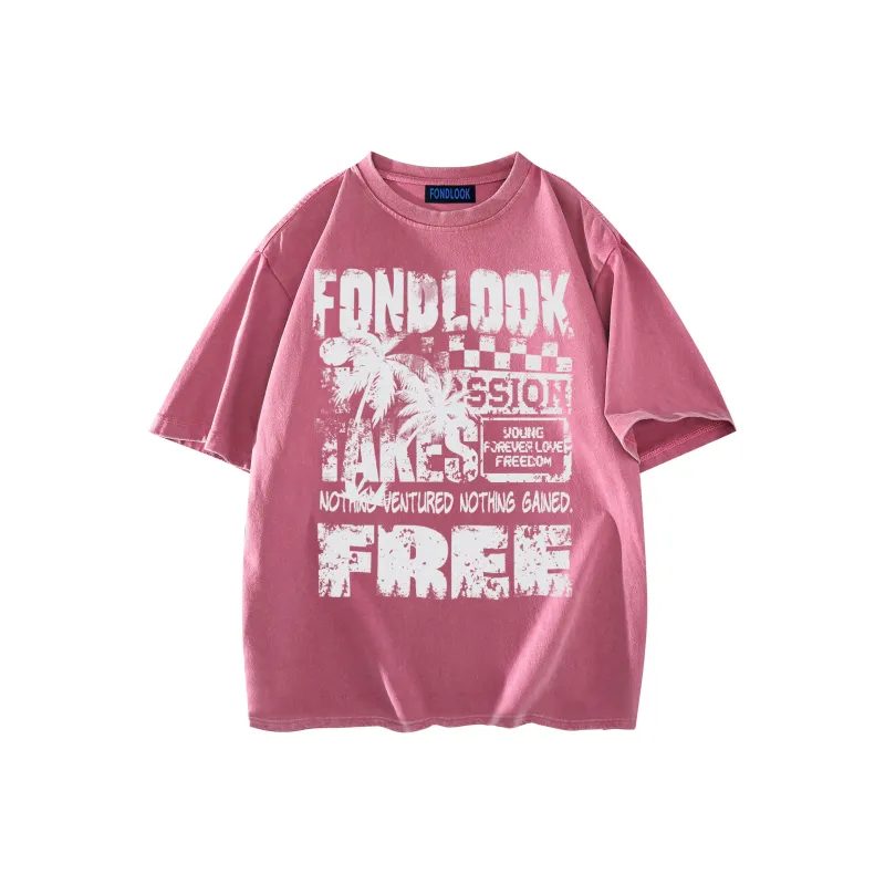 FONDLOOK T Shirts Unisex-18
