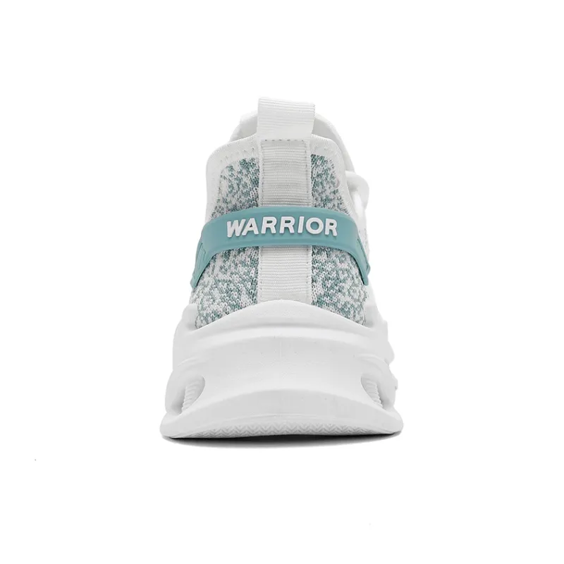 WARRIOR Running Shoes Men Low Top White-2