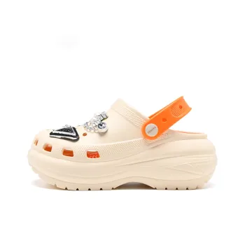 DAPHNE Clogs Women's Beige Orange