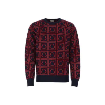Moncler Sweaters Men Red