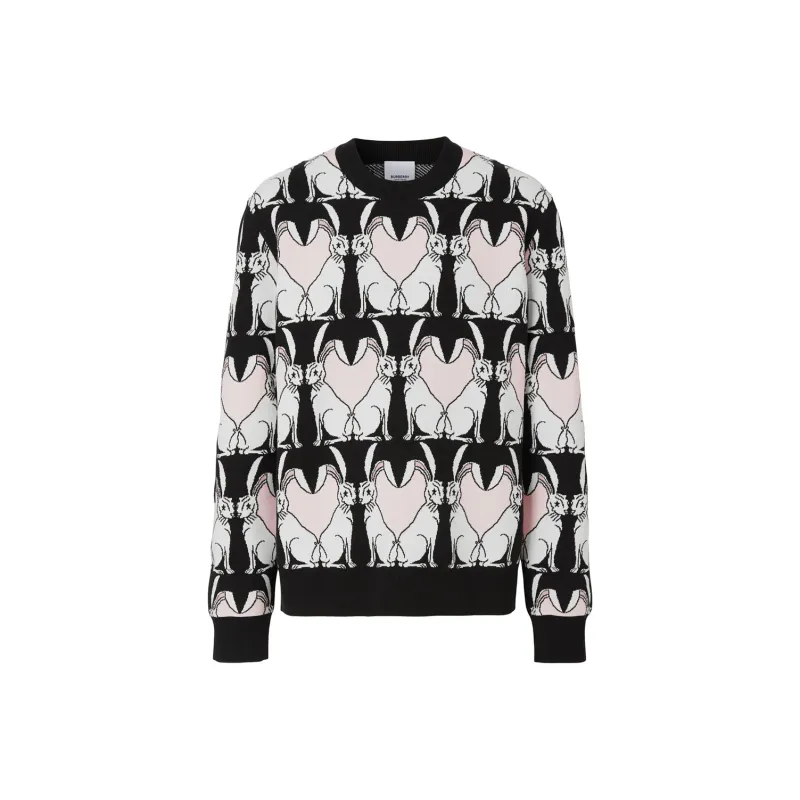 Burberry SS23 The Year Of The Rabbit Sweater Men's Black-0