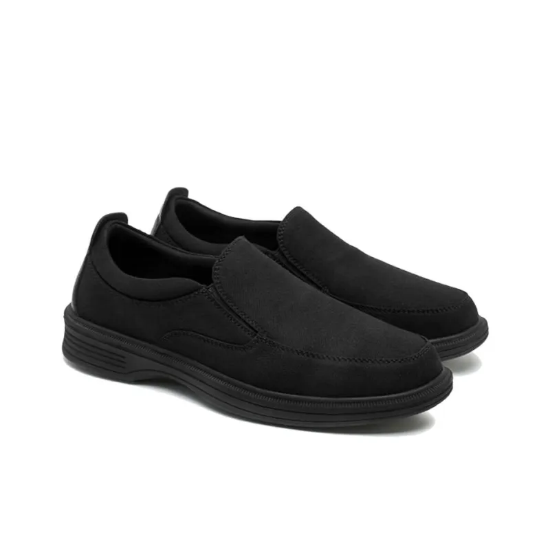 Shu Family Low Top Casual Shoes Men's Black-3