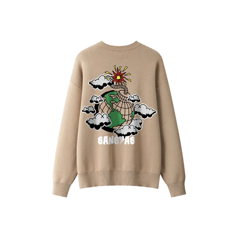 SANSYAS Sweaters Unisex-4