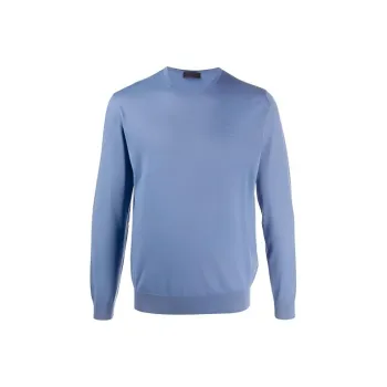 PRADA Sweaters Men Blue
