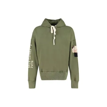 Paul & Shark Patch at sleeve Hoodie