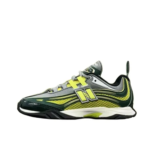AIME LEON DORE x New Balance Anti Slip Wear Resistant Low Top Casual Running Shoes Unisex Green Gray