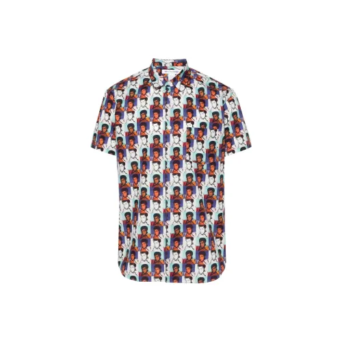 COMME DES GARCONS SHIRT Graphic Printed Buttoned Shirt