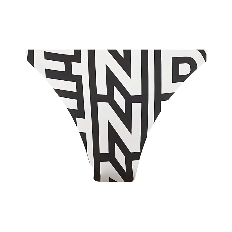 FENDI By Marc Jacobs Reversible One Piece Swimsuit Black Lycra-5