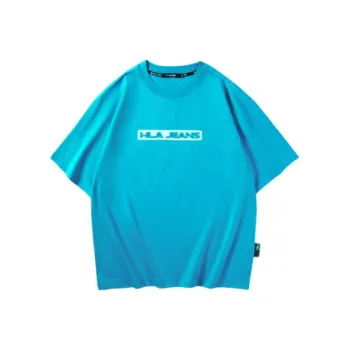 HLA JEANS T Shirt Men's Royal Blue