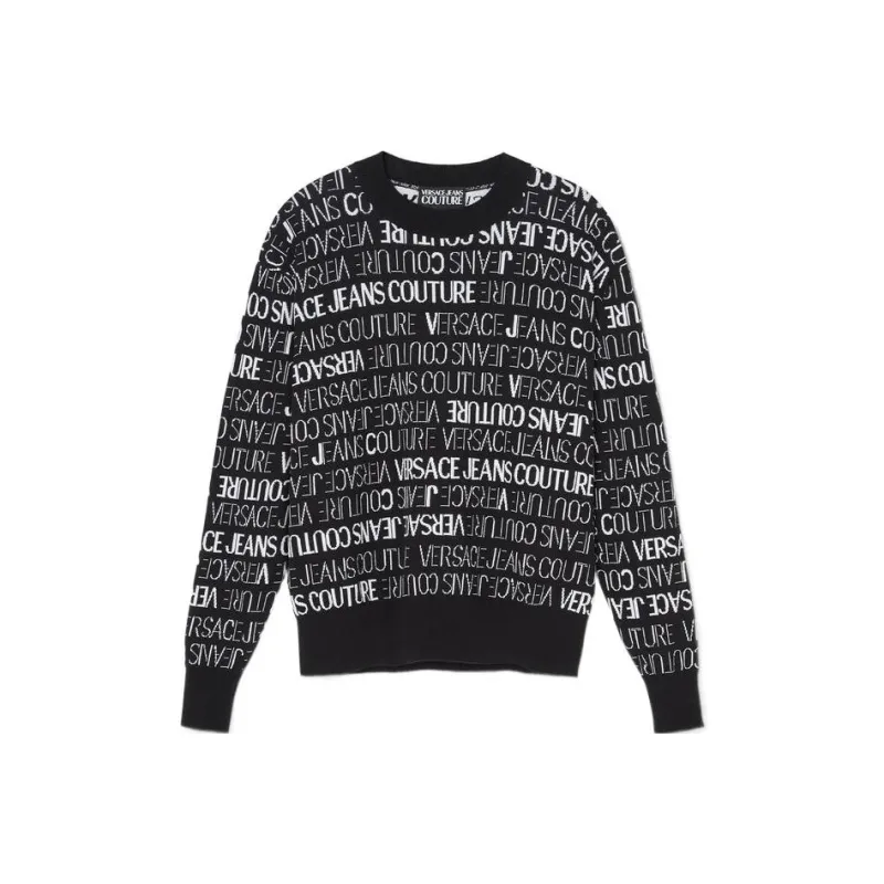 VERSACE JEANS COUTURE Sweaters Men Black-0