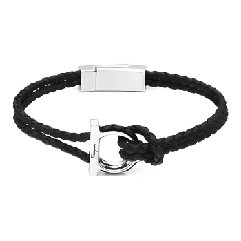Ferragamo Gancini Braided Bracelet