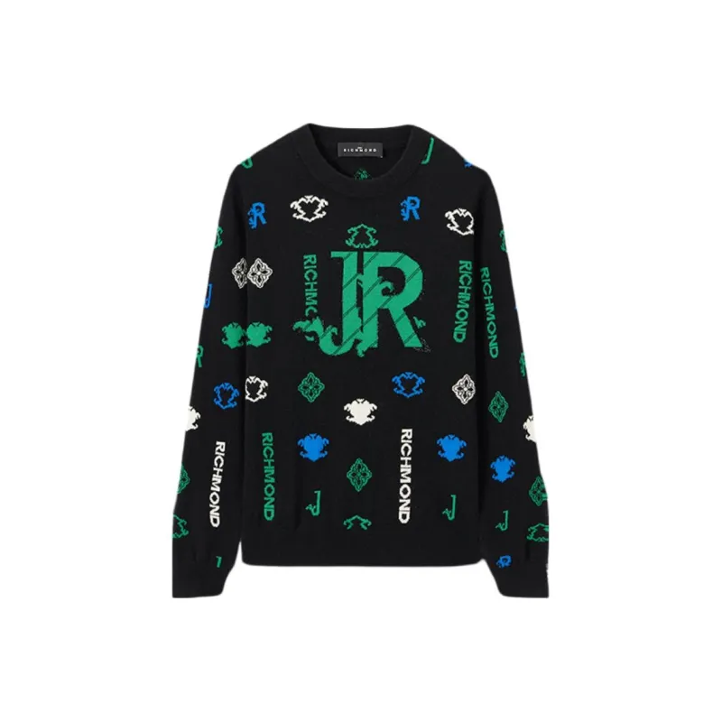 JOHN RICHMOND Sweater Men's Black Other-0