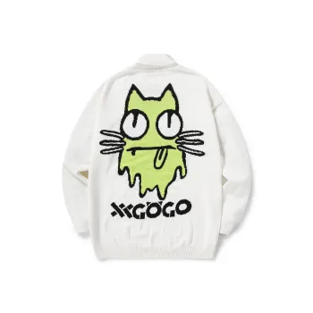 Other Loose Fit Sweater Unisex White