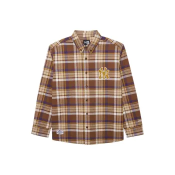 New Era FW24 Shirt Unisex Brown
