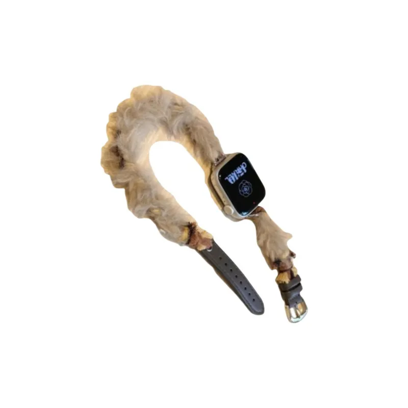 Warbler Dew Compatible With Apple Watch Apple Watch Band S9/S8/SE/7/6/5/4/3 Novel Apple Non-Matte Textured Strap-4