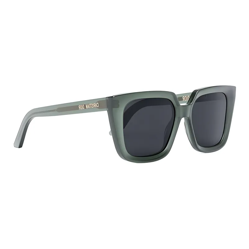 DIOR Acetate Butterfly Sunglasses Women's Green-2