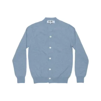 CDG Play Sweater Unisex Light Blue