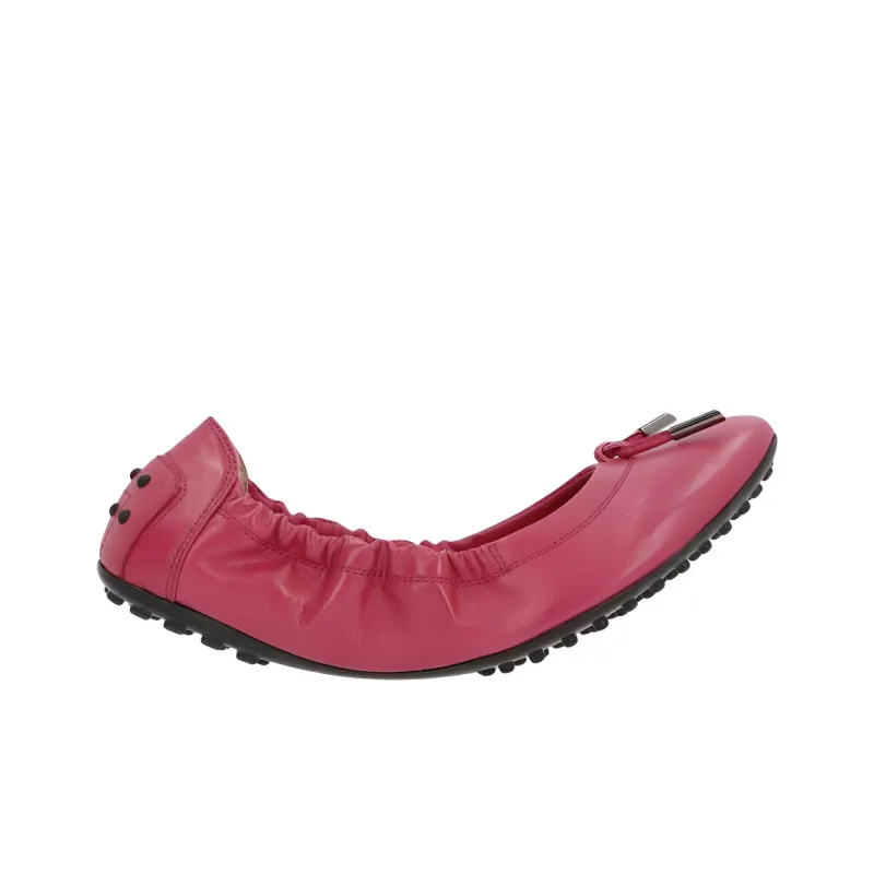 TOD'S Beanie Shoes Women's Rose Red-1